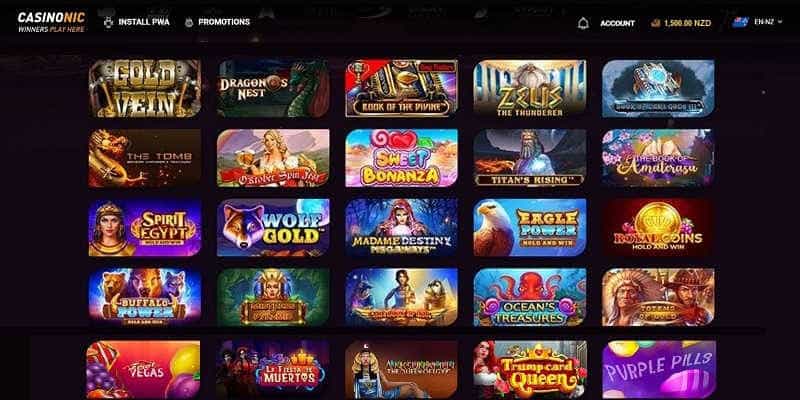 CasinoNic casino NZ