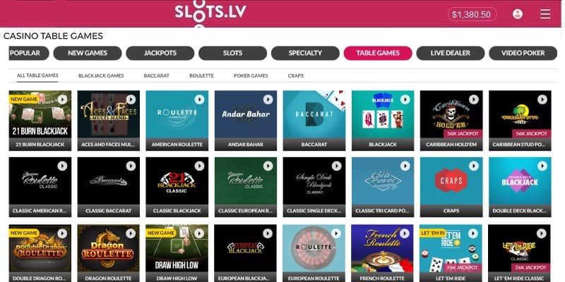 Slots lv Casino